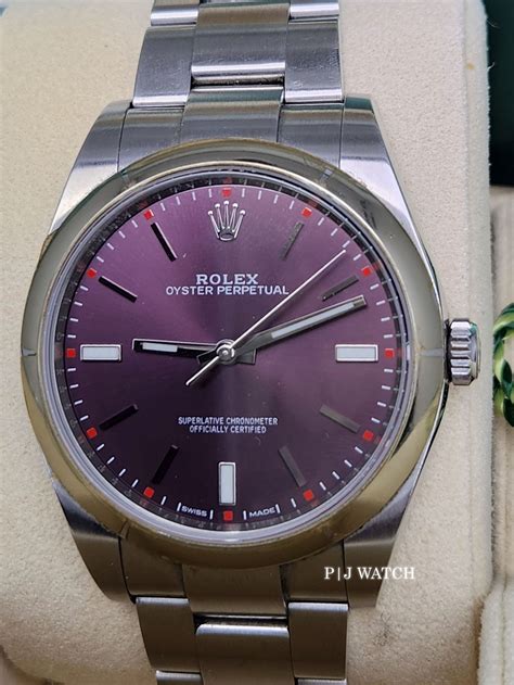 rolex oyster perpetual grape dial|rolex oyster perpetual price list.